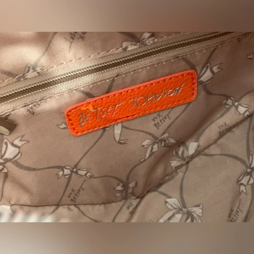 Betsey Johnson Kitsch Crossbody Pumpkin Bag Orange XOGINGER NWT - Picture 11 of 12